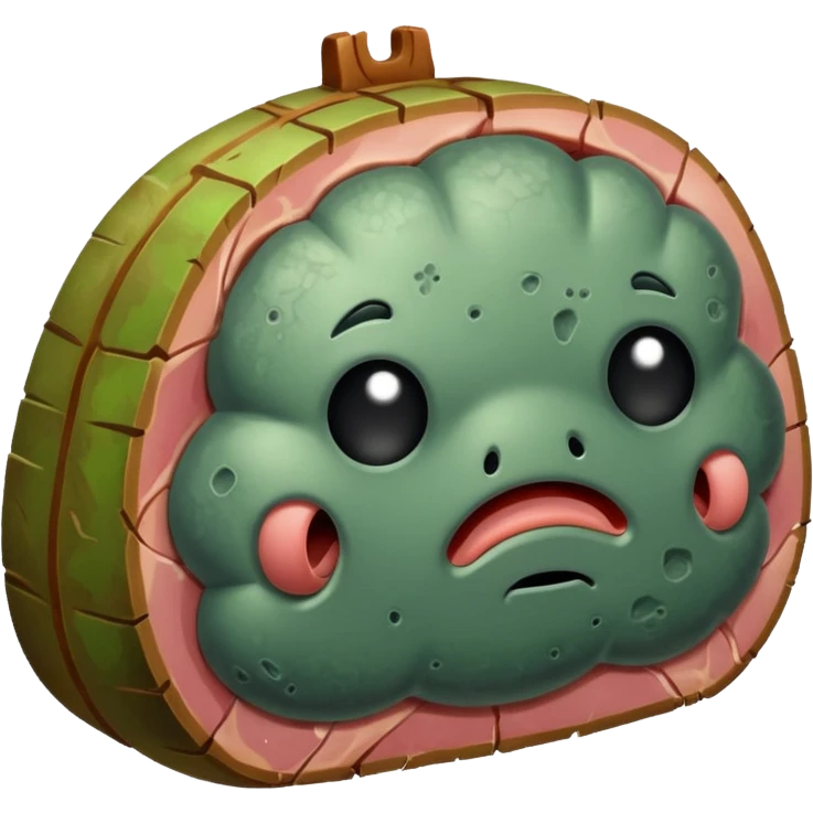 rotting ham emoji