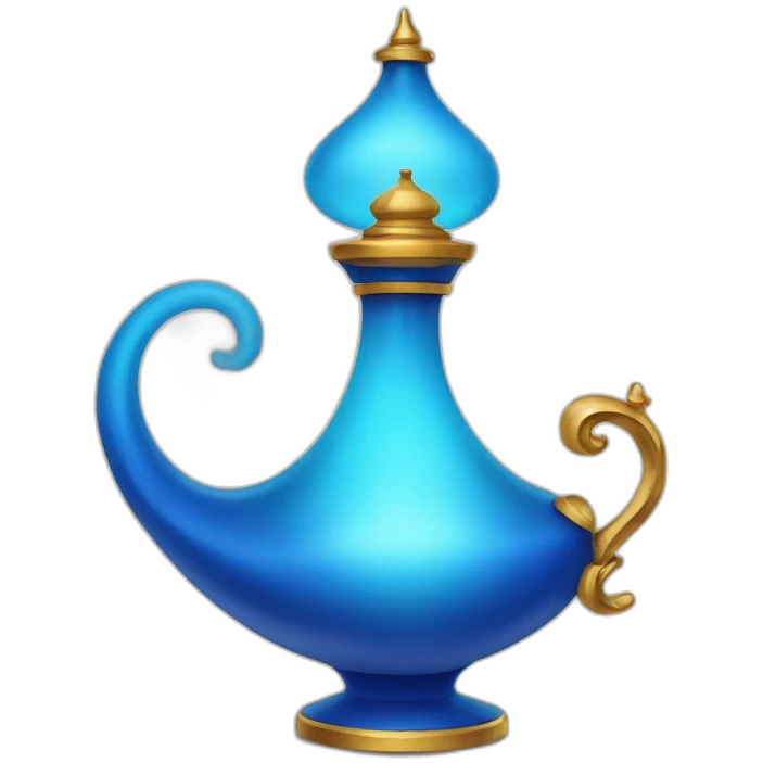 Genie lamp aladdin emoji