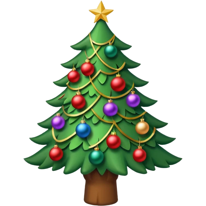 christmas tree emoji
