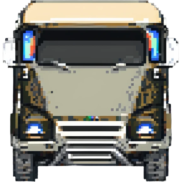 concrete mixer truck based on Kamaz emoji