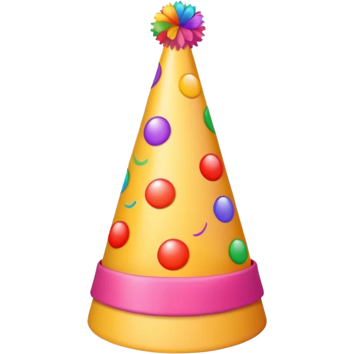 a Birthday hat emoji
