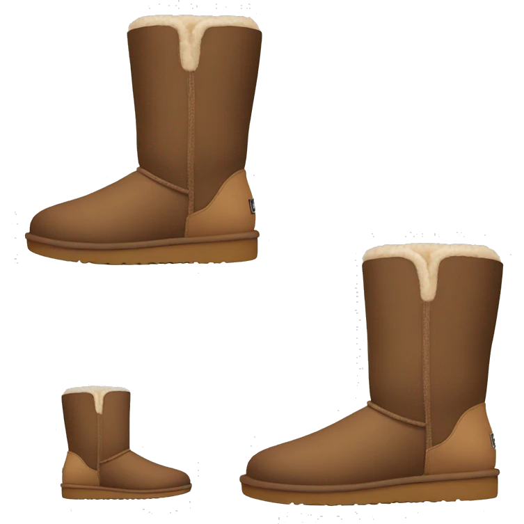 Ugg shoes emoji