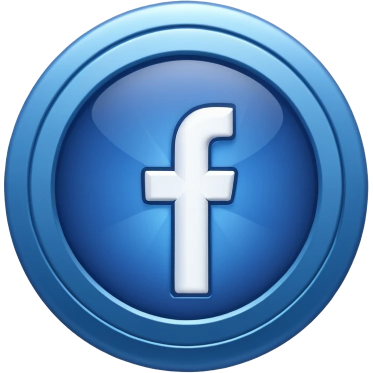Facebook blue tick (✓) verification badge emoji