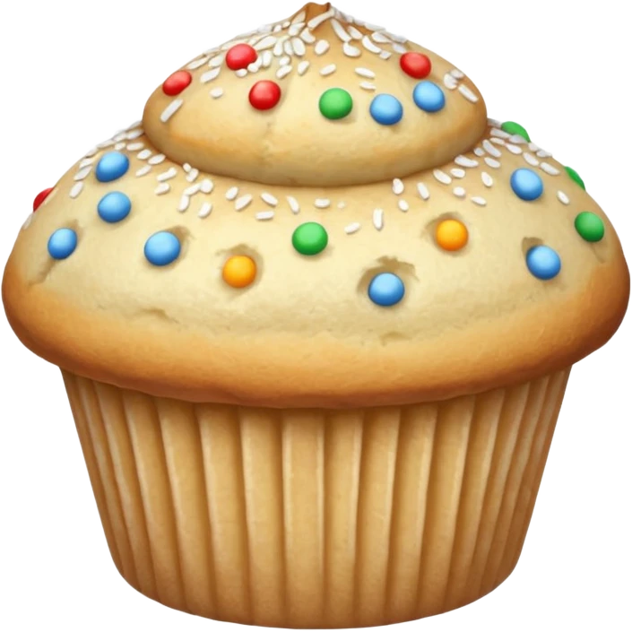 silver vanilla muffin emoji