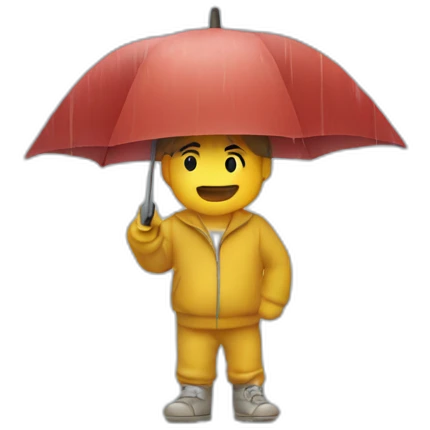 Raining on my parade emoji