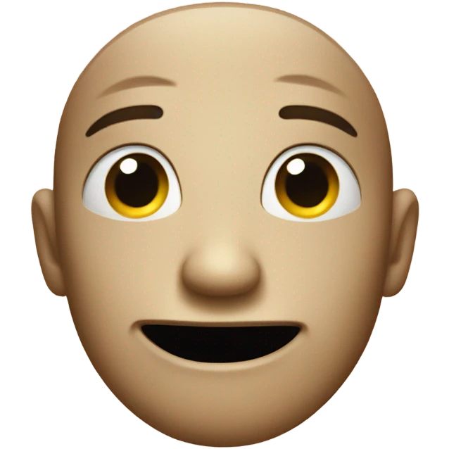 An emoji with smirking while closing his eyes emoji