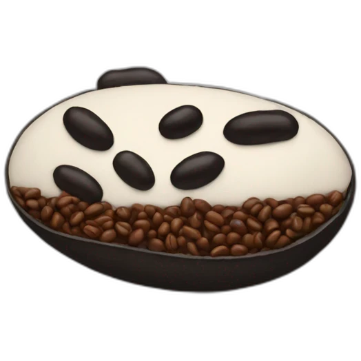 black bean emoji