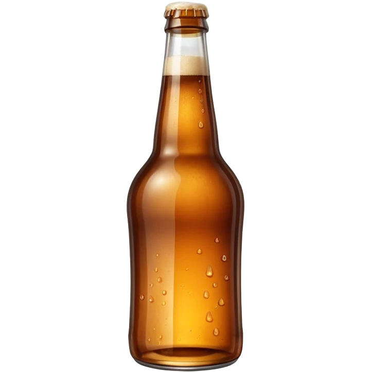 generic brown beer bottle emoji