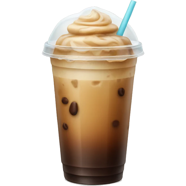 Iced coffee  emoji