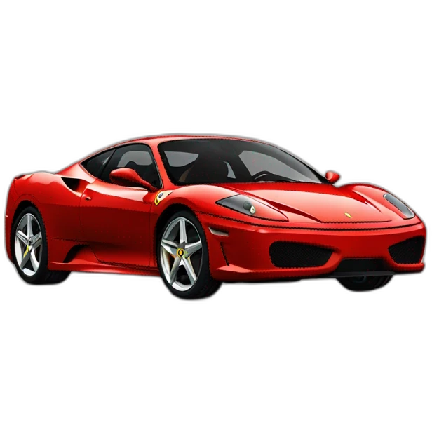 Red Ferrari F430 emoji