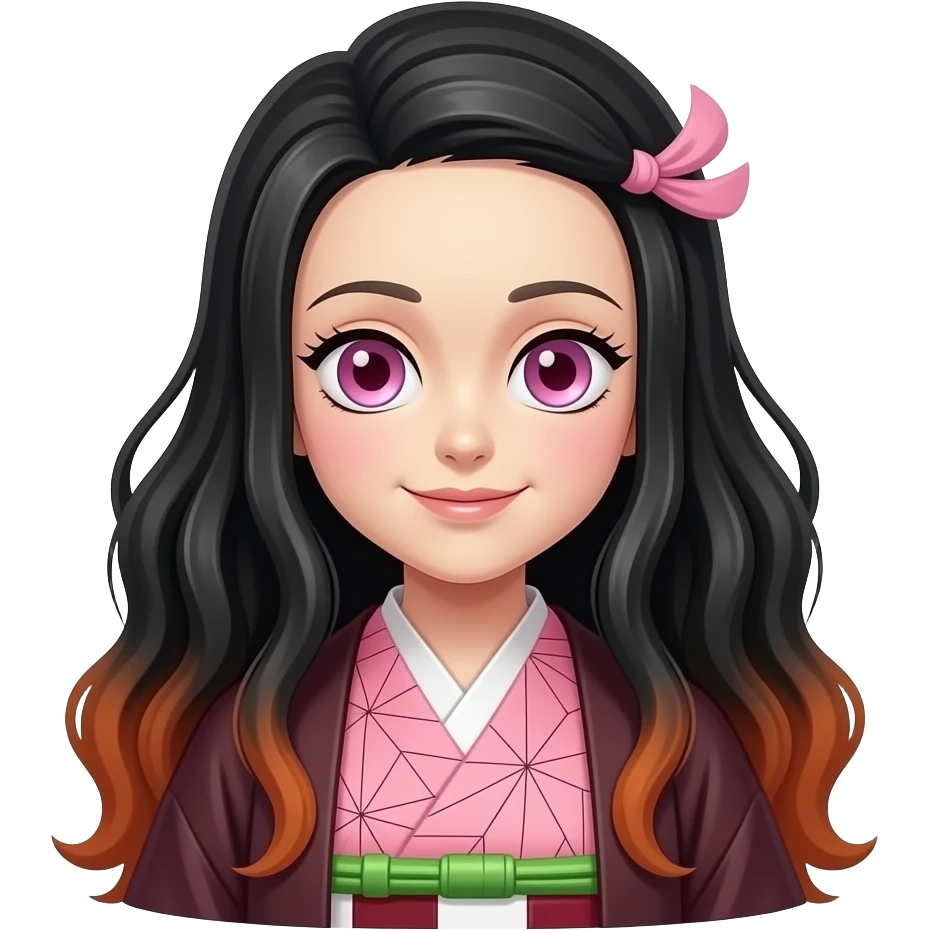 네즈코 속옷만 입고있는 emoji