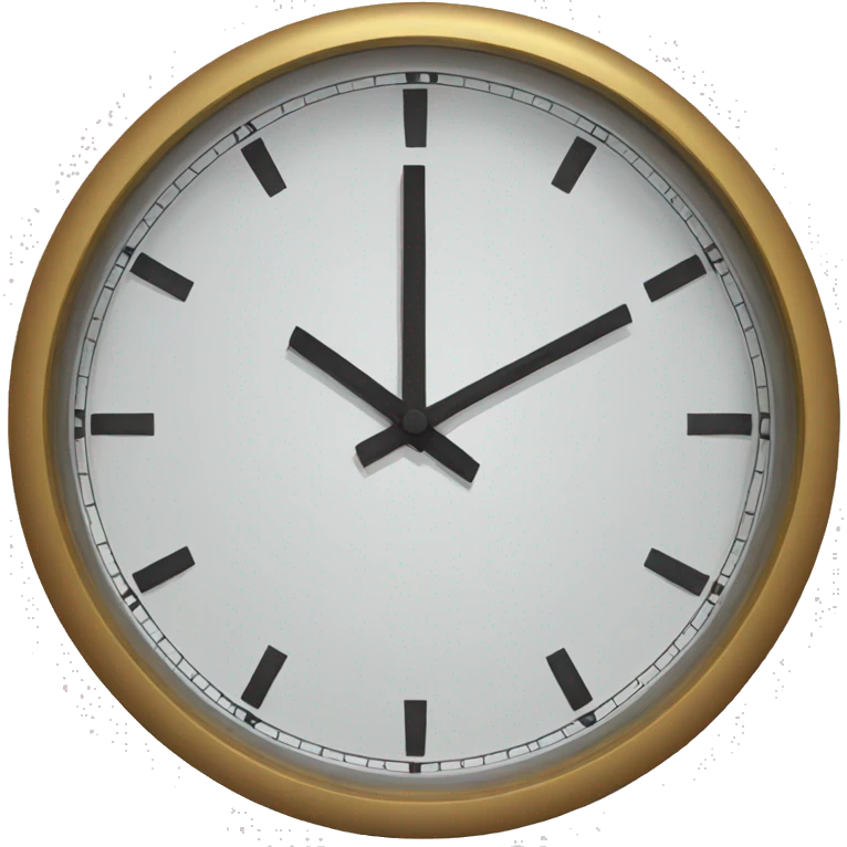 cLOCK emoji