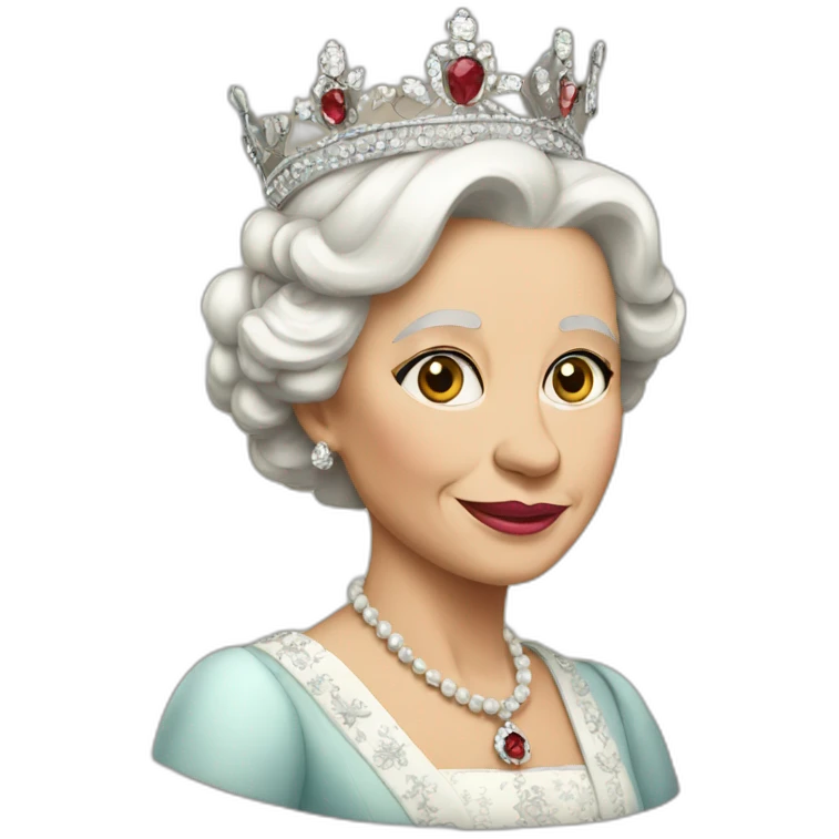 Queen of england emoji