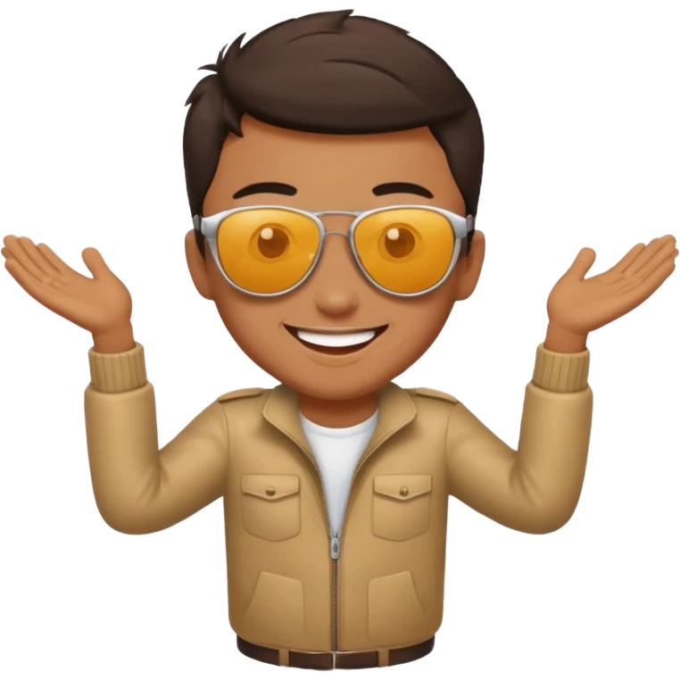 Fly with sun glasses emoji