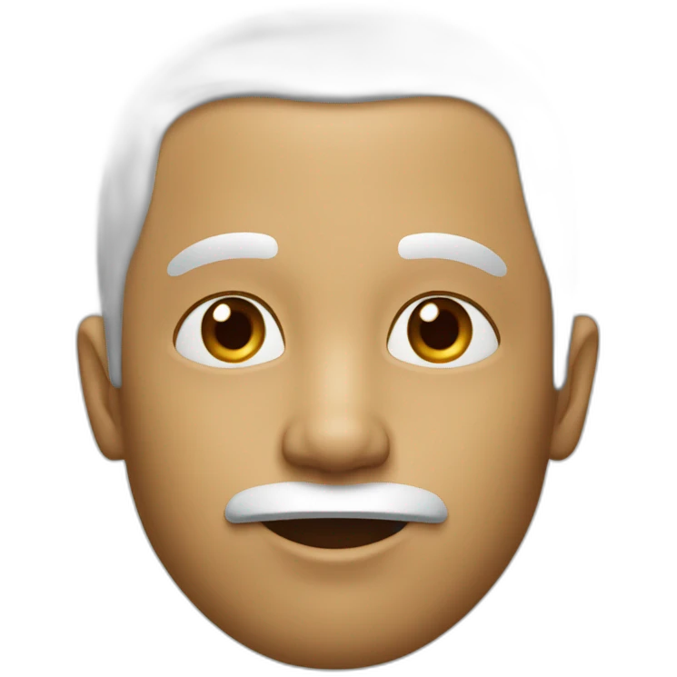 Tête géné emoji