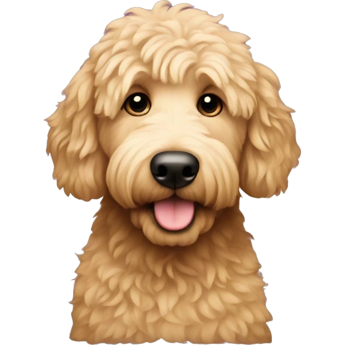 Golden doodle emoji
