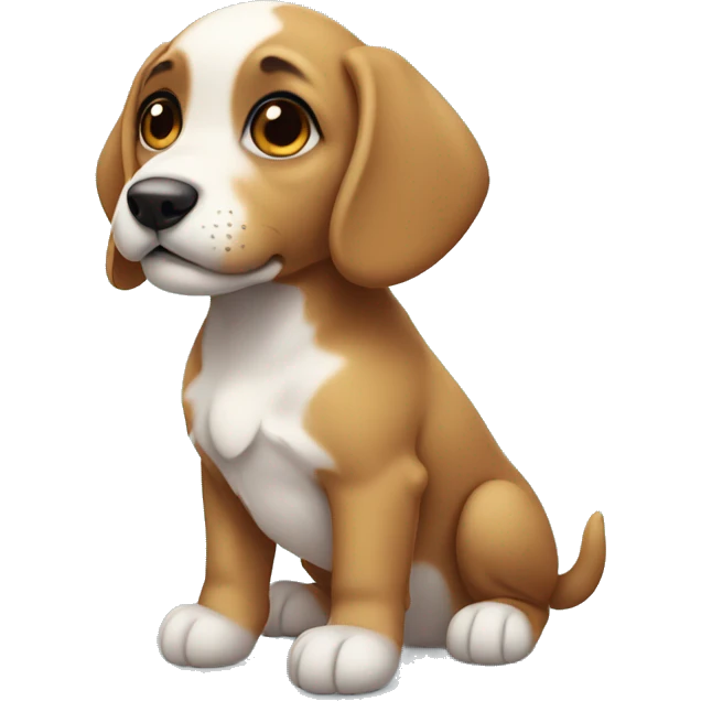cute puppy emoji