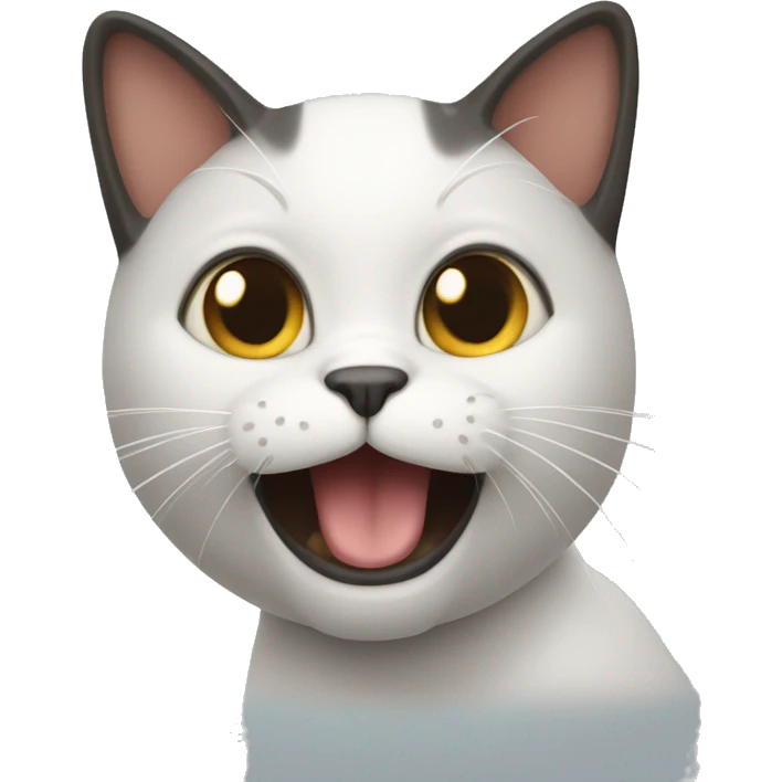a cat saying "OH NO!" emoji
