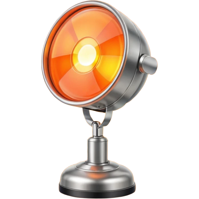 Heat lamp emoji