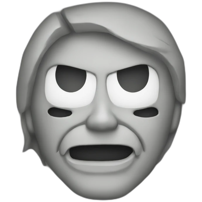 m of metallica band logo emoji