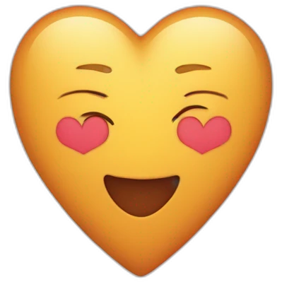Un dedo indice con un corazon en la punta emoji