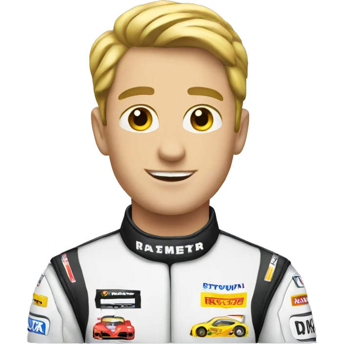 Car racer emoji