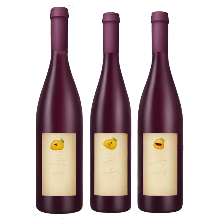 bottle of wine emoji