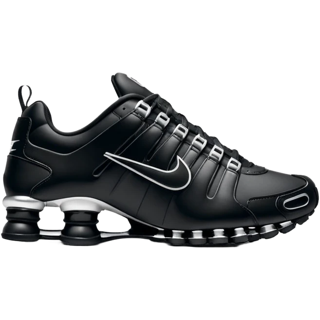 Nike shox tl black emoji