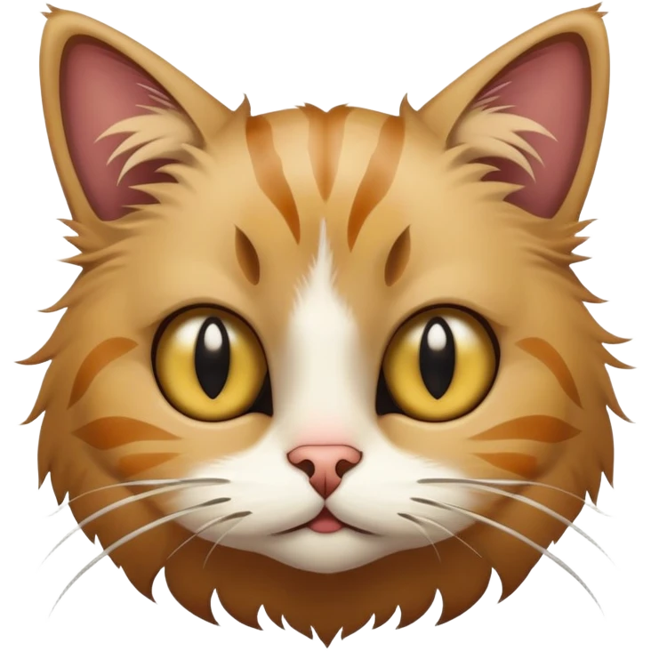 Cat on meth emoji