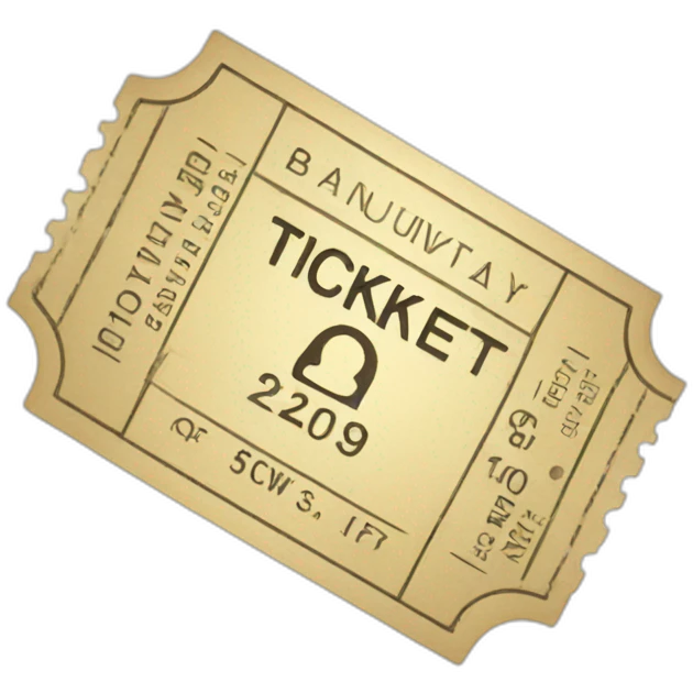 ticket emoji