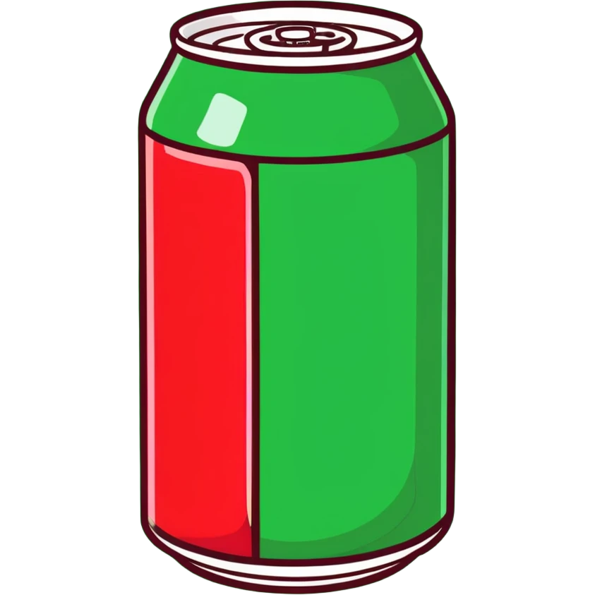 red soda can emoji