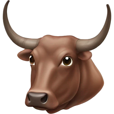 Beef liver on white background emoji