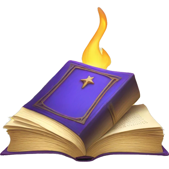magic book emoji