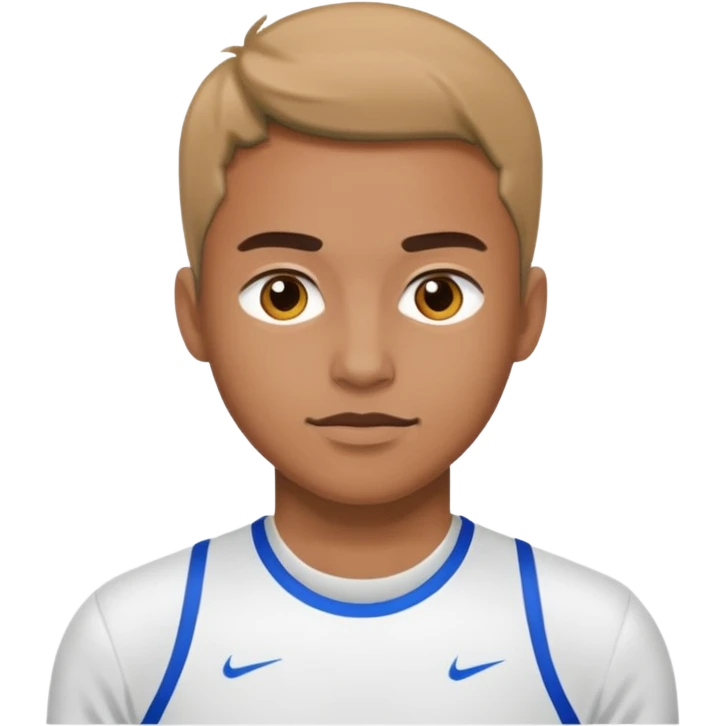 persona de pie con ropa de deporte pero quietaa emoji