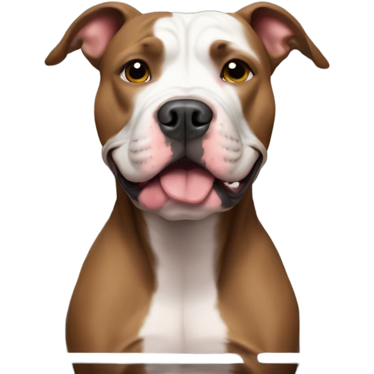 Pitbull in jail emoji