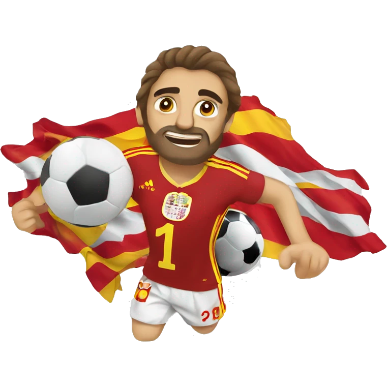 Spain get european football championship  emoji