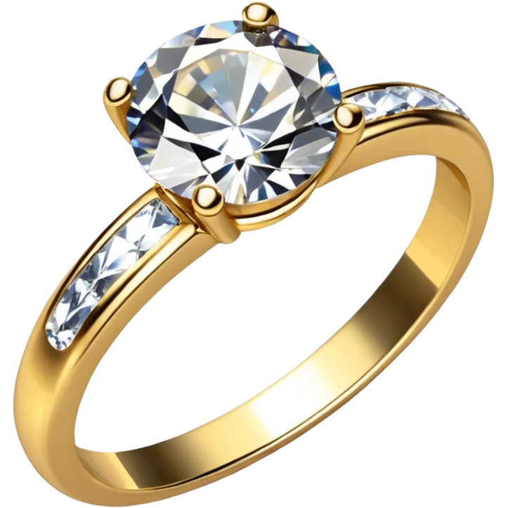 glitter diamond married ring emoji