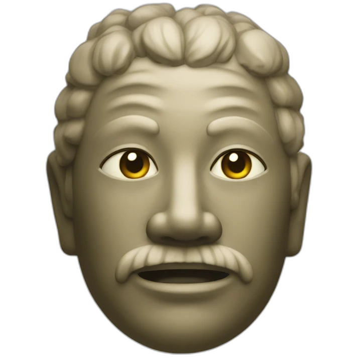 Moyai Statue emoji