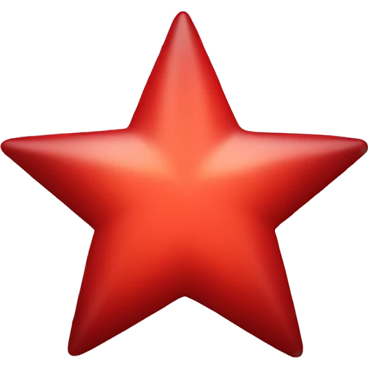 Red star emoji