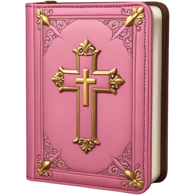 pink bible emoji