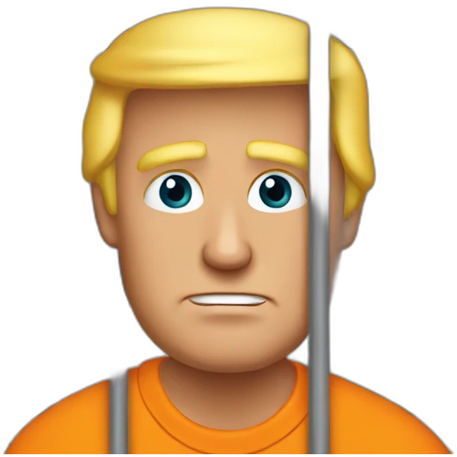 trump-in-jail-cell emoji