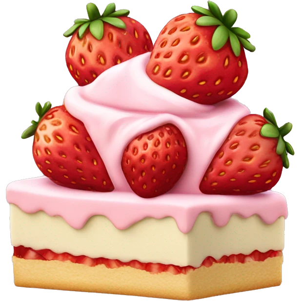 Strawberry’s and créame emoji