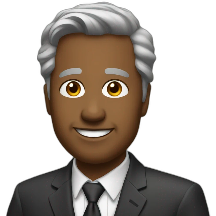 Inspiring leader emoji