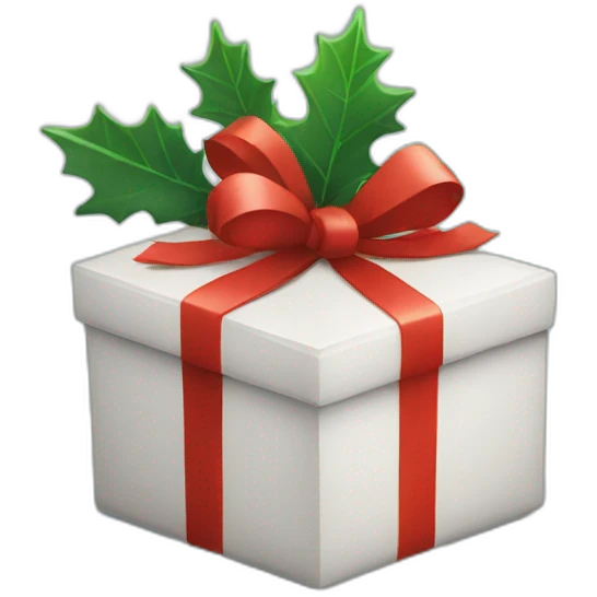 christmas gift emoji