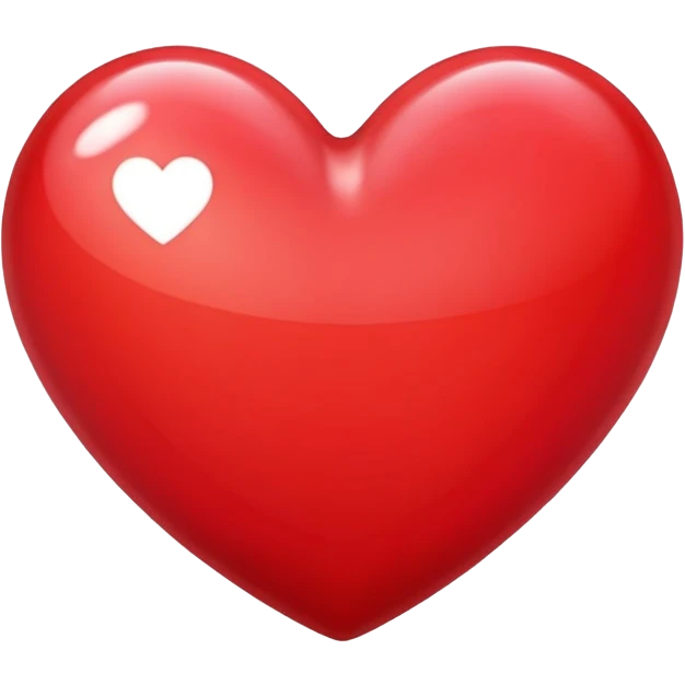 red heart emoji