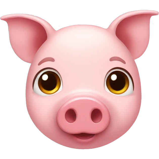Little pig face emoji