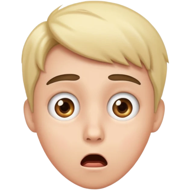 shocked face emoji