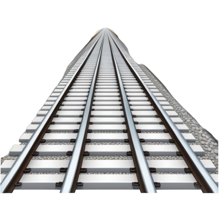 Railway track perspective emoji