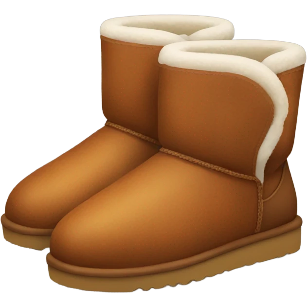 Chestnut uggs emoji