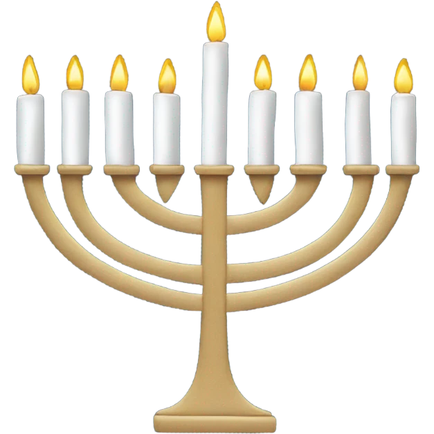 menorah hanukkah celebration  emoji